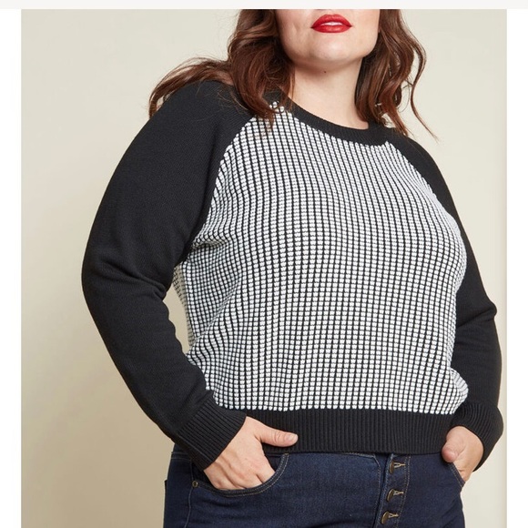 ModCloth Casual Complement Raglan Sweater - Picture 7 of 7